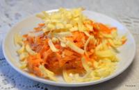 Салат морковь с сыром